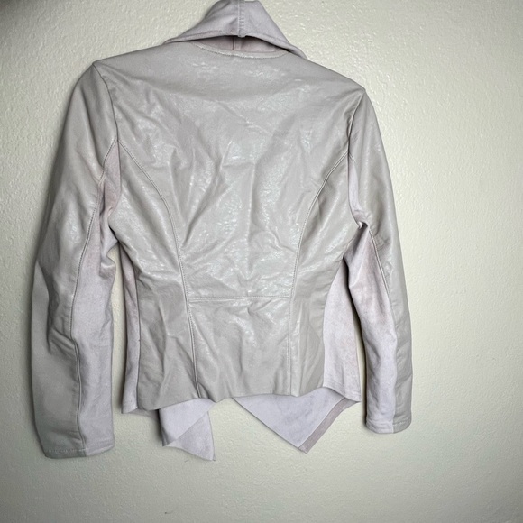 Blanc Nyc faux leather and suede jacket - Picture 11 of 13